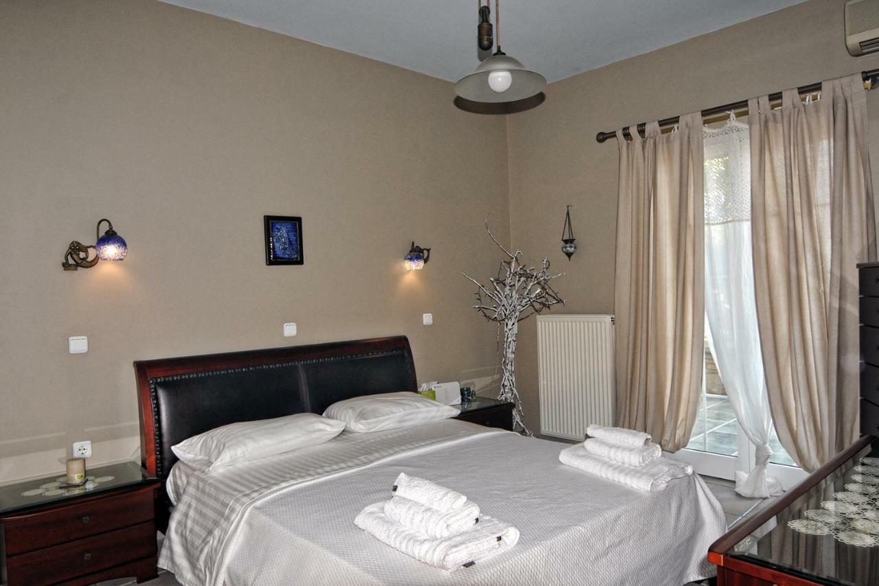 The Blue Horizon Villa Livadi  Luaran gambar