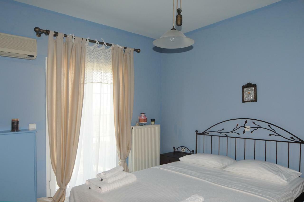 The Blue Horizon Villa Livadi  Luaran gambar
