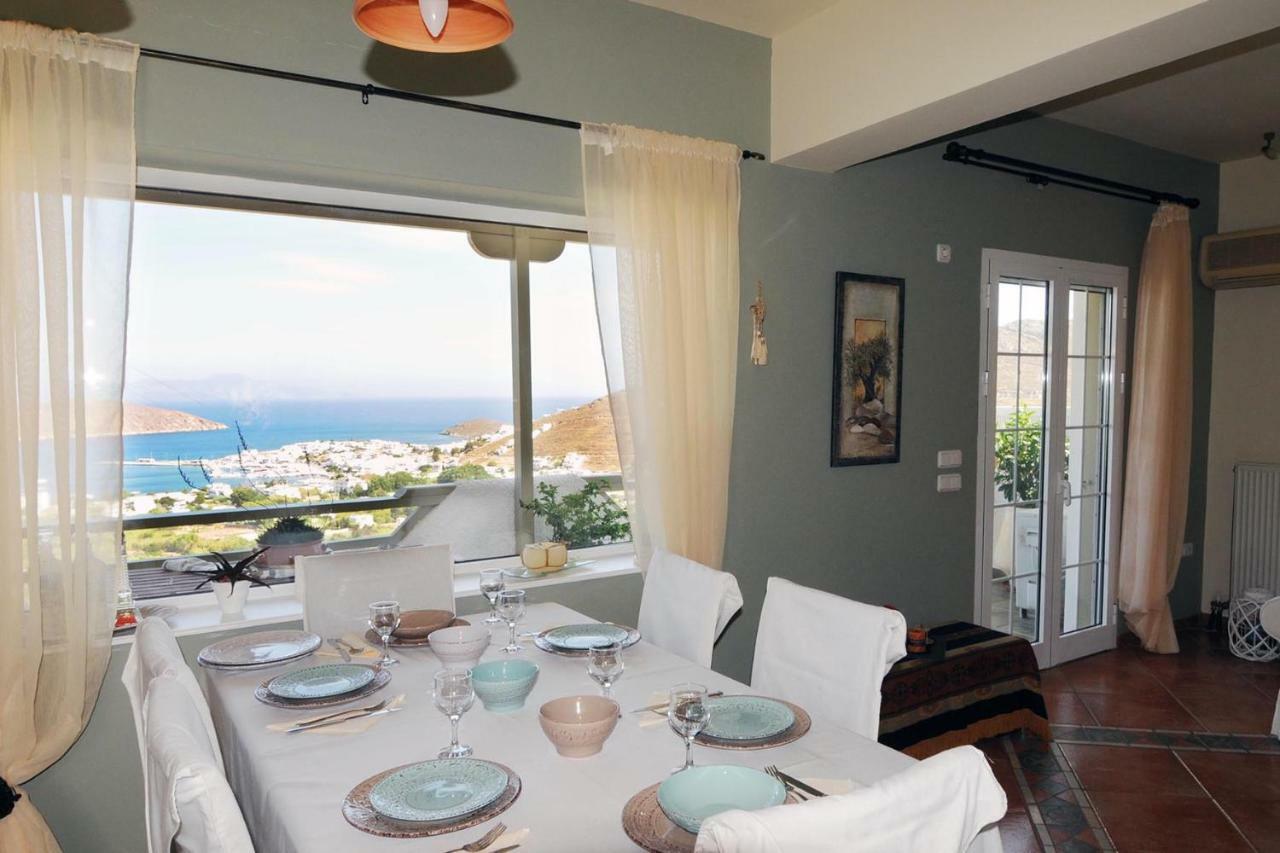 The Blue Horizon Villa Livadi  Luaran gambar