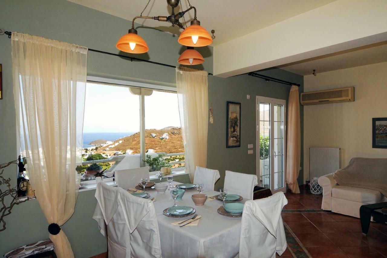 The Blue Horizon Villa Livadi  Luaran gambar