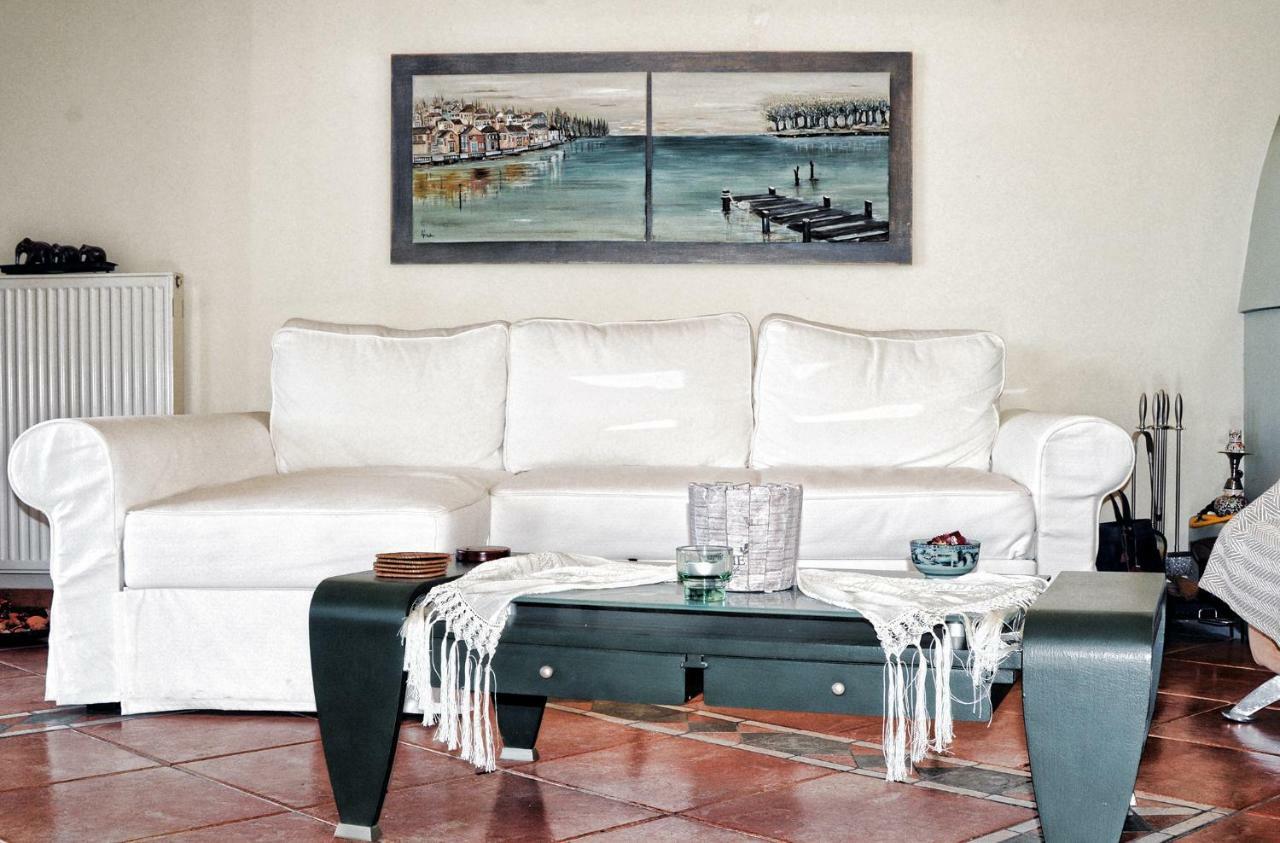 The Blue Horizon Villa Livadi  Luaran gambar